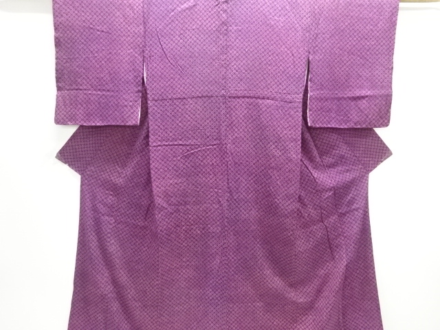 JAPANESE KIMONO / ANTIQUE KIMONO / SILK / MON KINSHA / FLOWERS